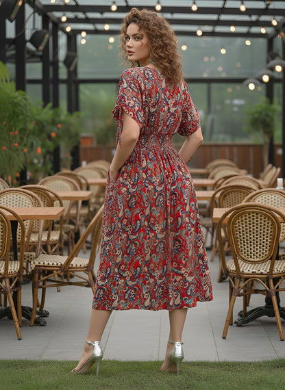 Floral Printed Dress for Women