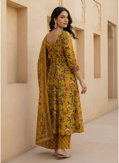 Anarkali Kurta Set With Dupatta