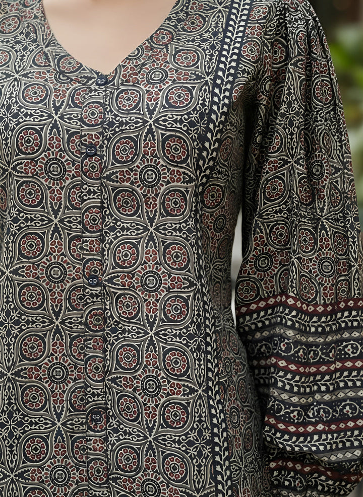 Ethnic Printed Straight Tunic