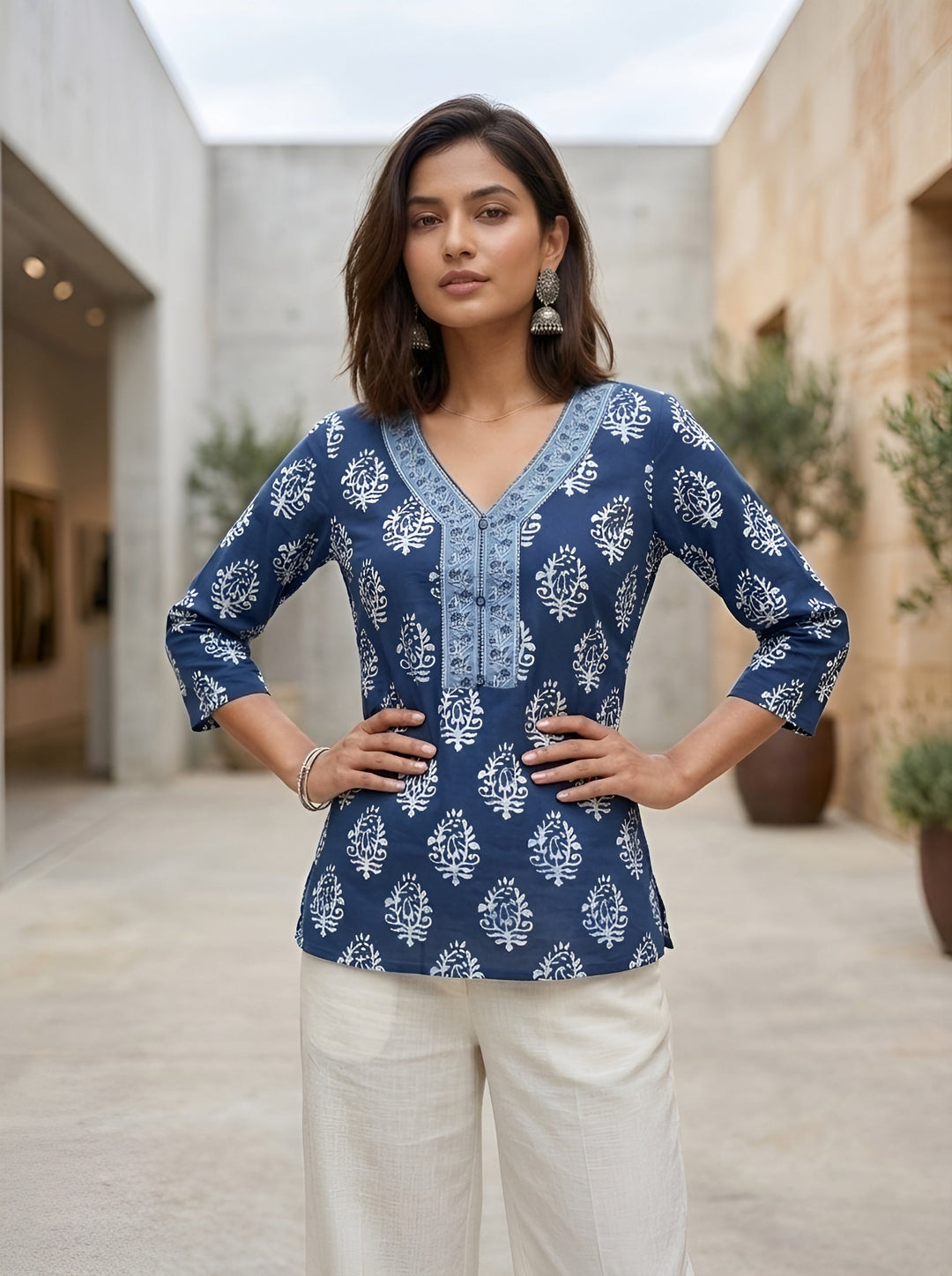 Printed Straight Tunic
