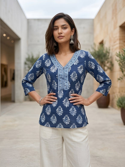 Printed Straight Tunic