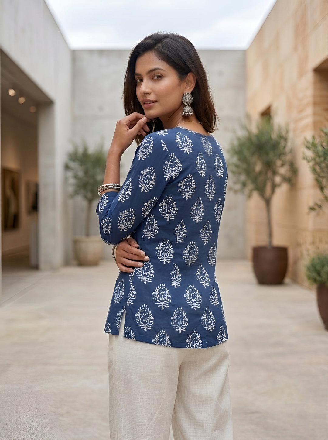 Printed Straight Tunic