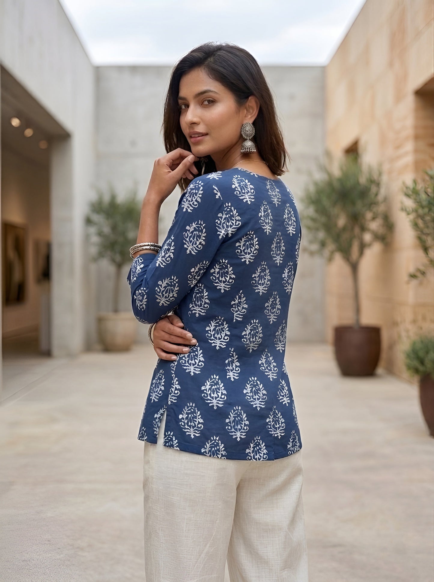 Printed Straight Tunic