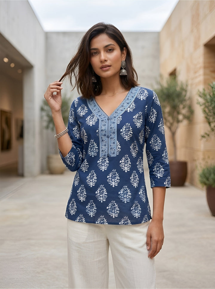 Printed Straight Tunic