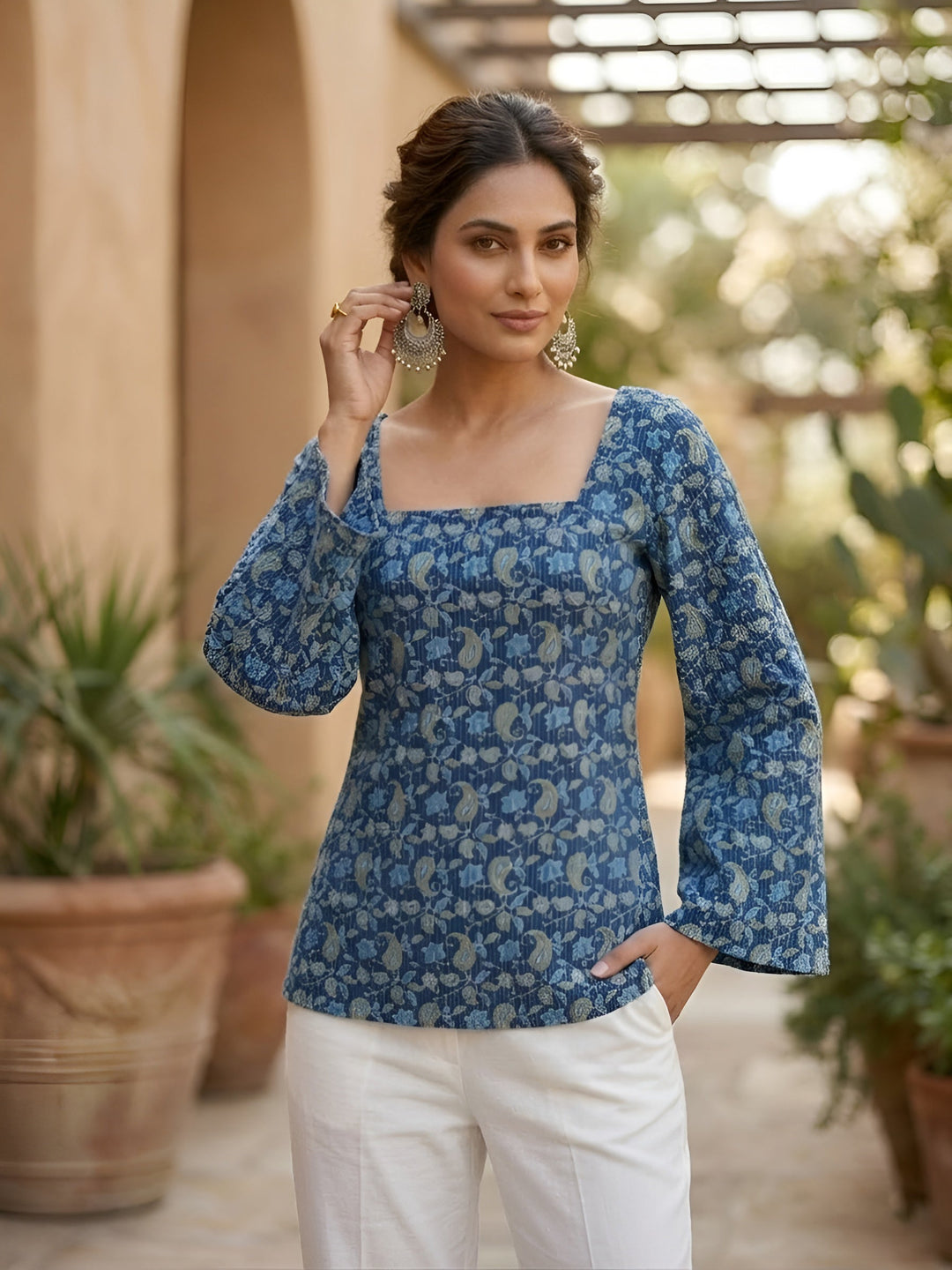 Ethnic Printed Straight Tunic