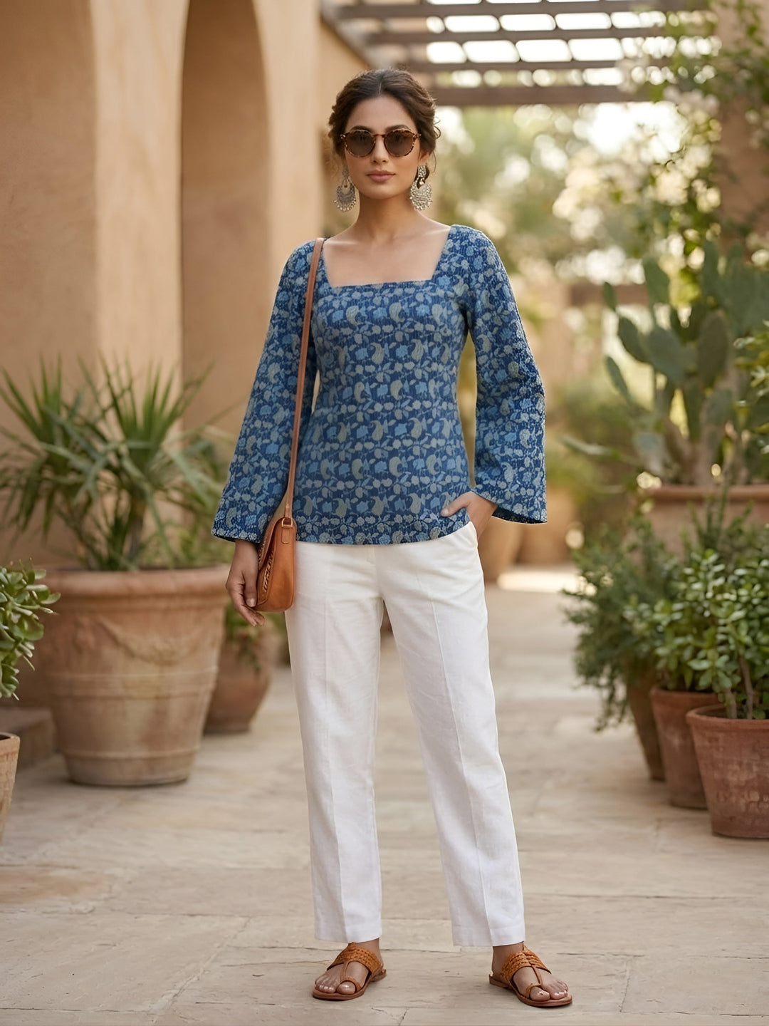 Ethnic Printed Straight Tunic