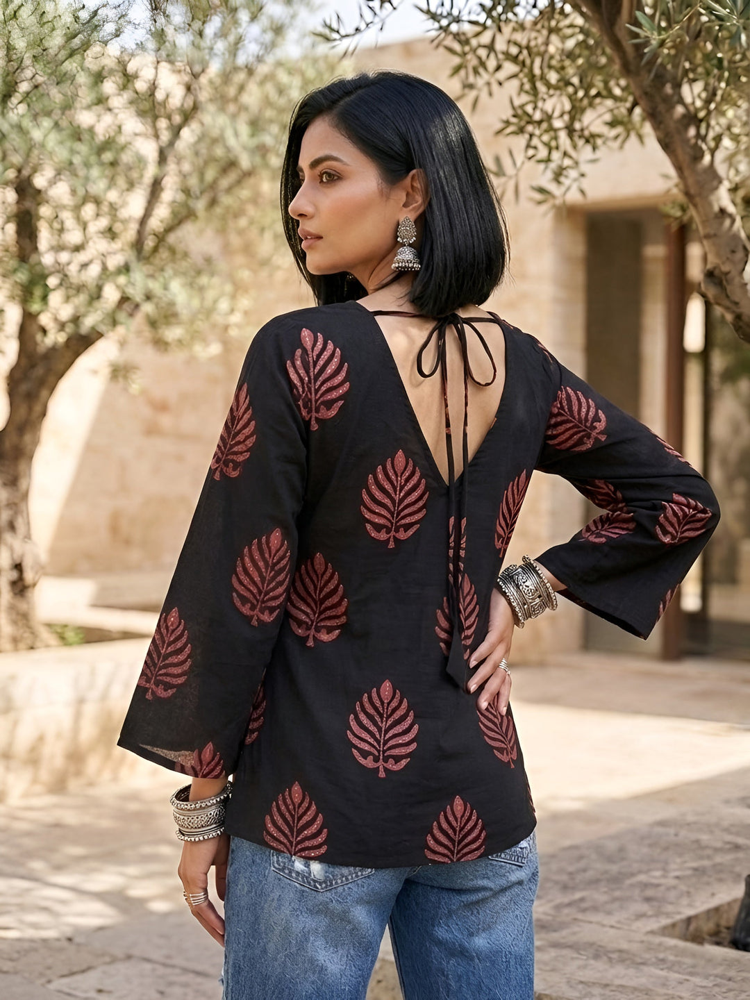 Ethnic Printed Straight Tunic