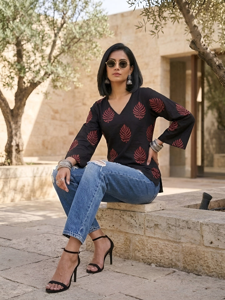 Ethnic Printed Straight Tunic