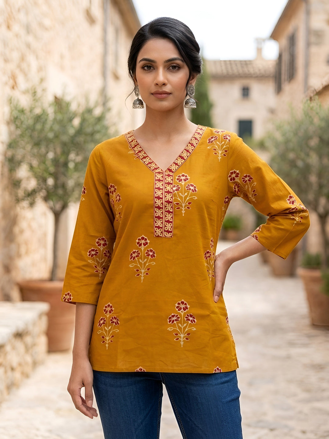 Printed Straight Tunic
