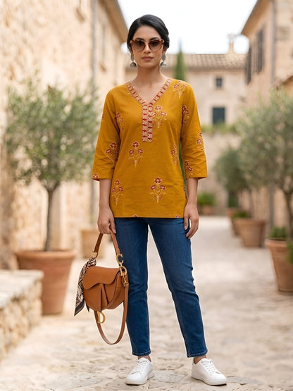 Printed Straight Tunic
