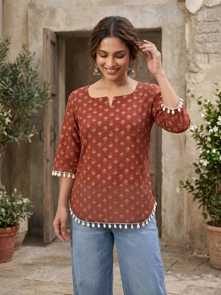 Printed Straight Tunic