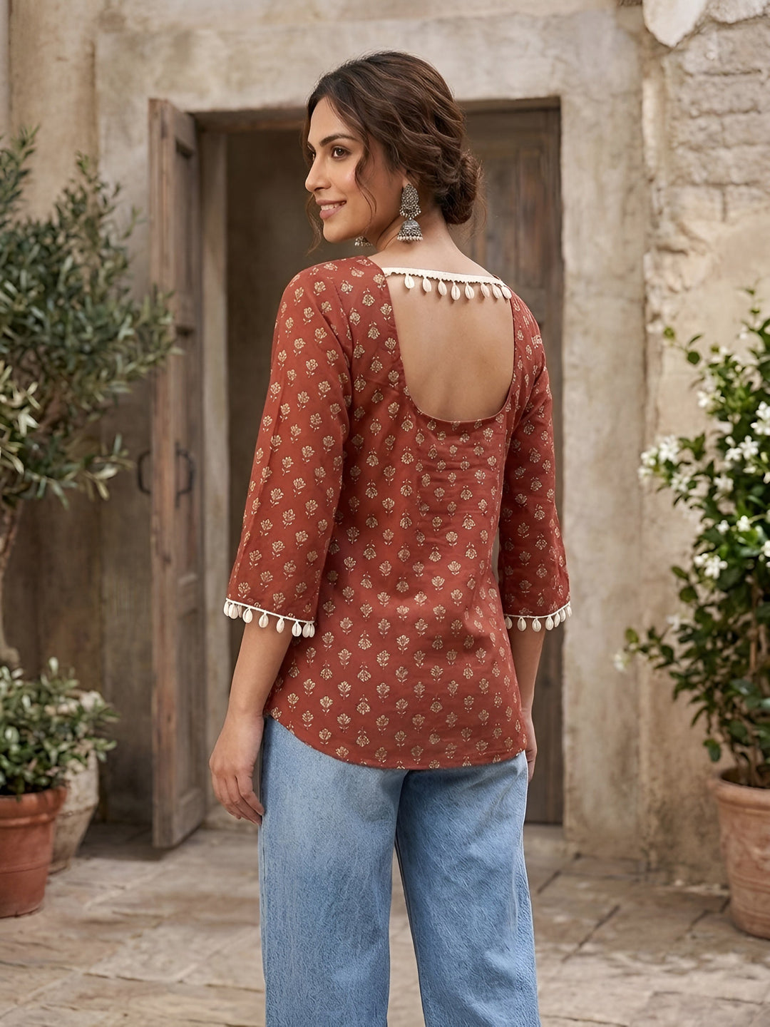 Printed Straight Tunic