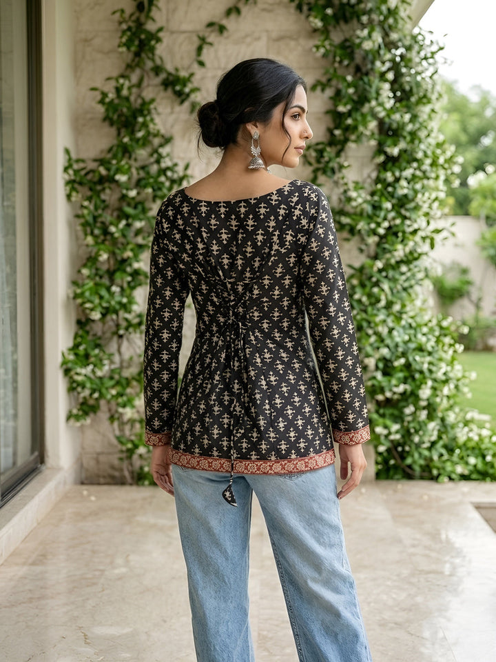 Ethnic Printed Straight Tunic
