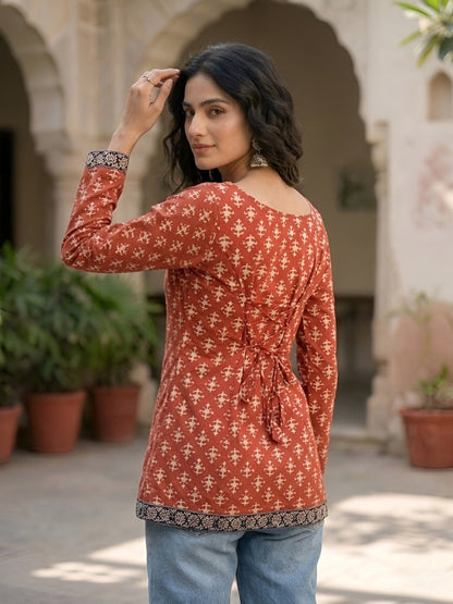 Printed Straight Tunic