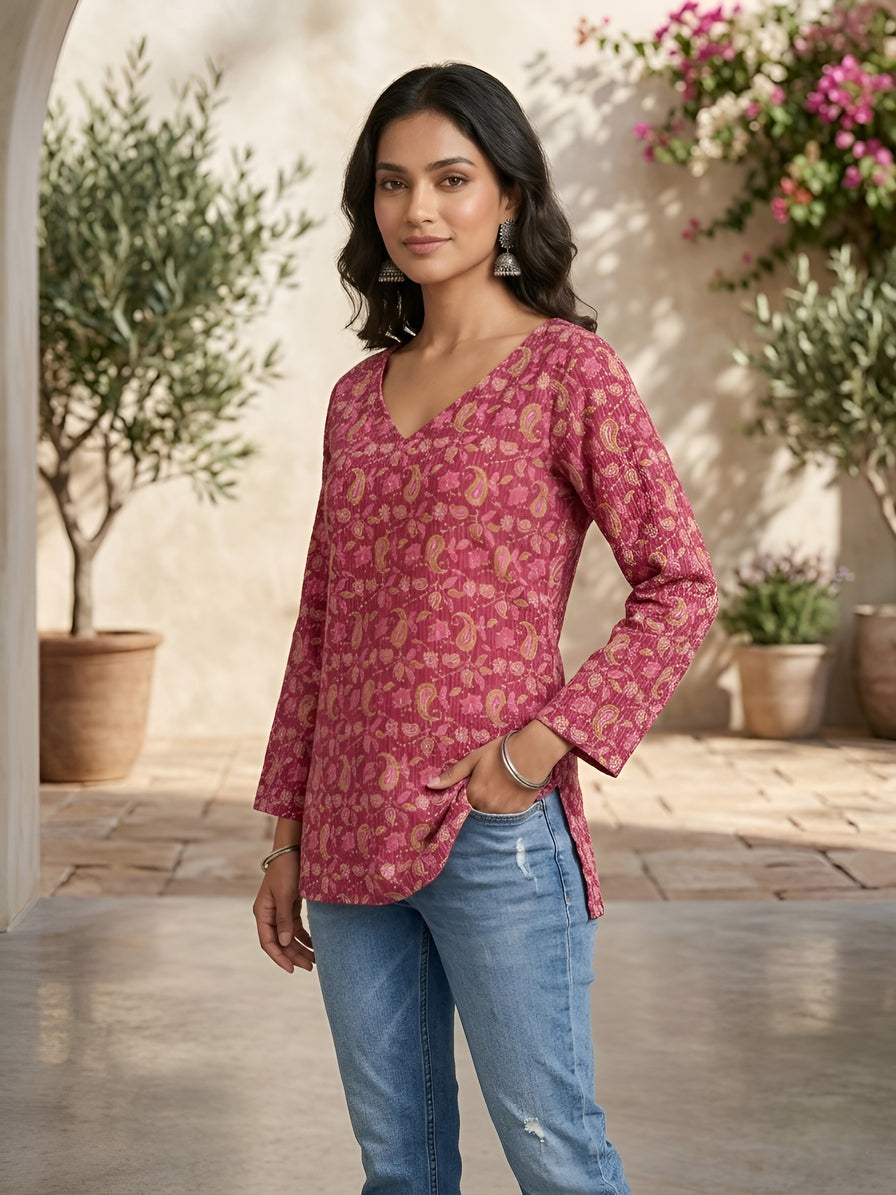 Printed Straight Tunic