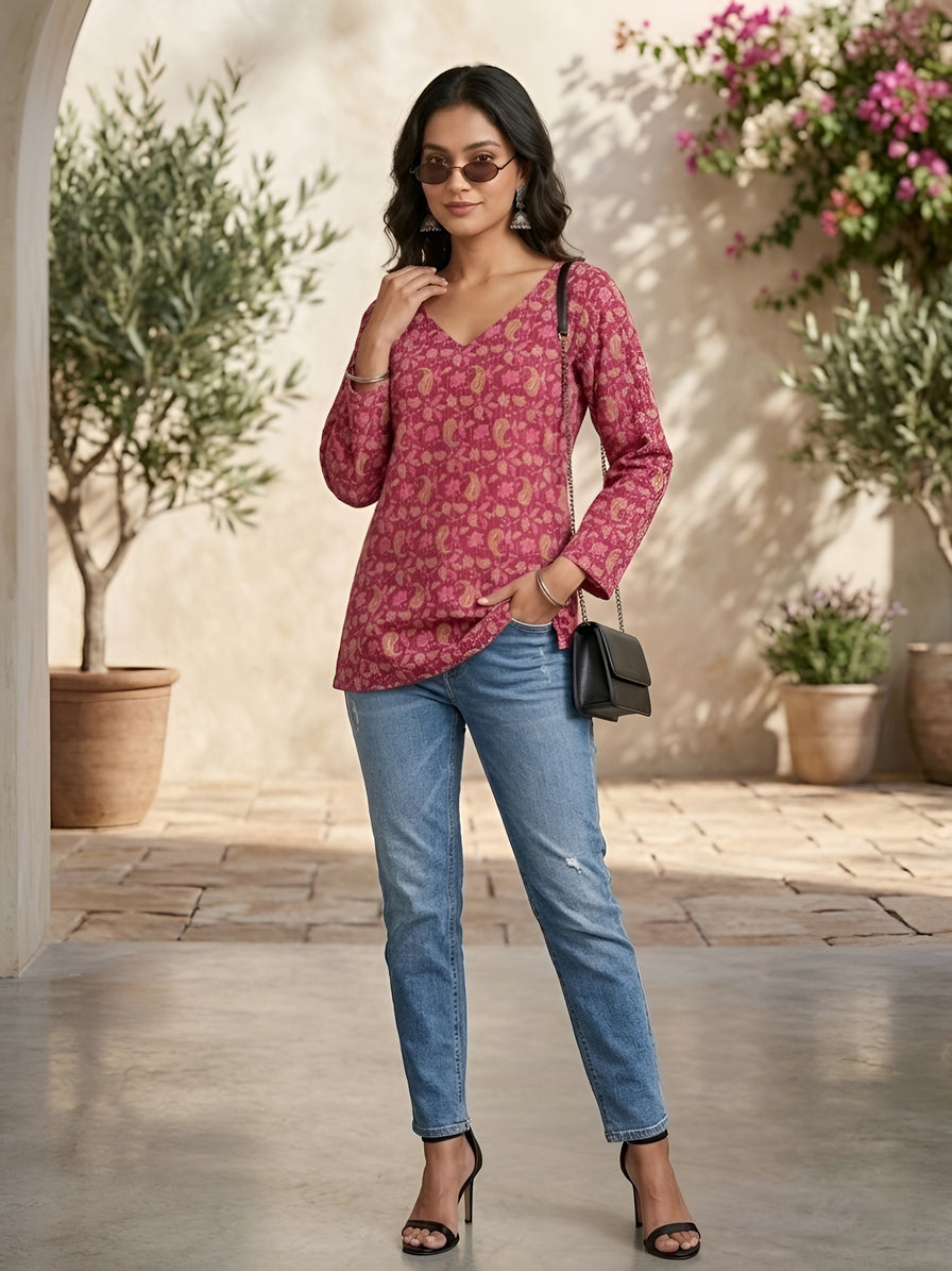 Printed Straight Tunic