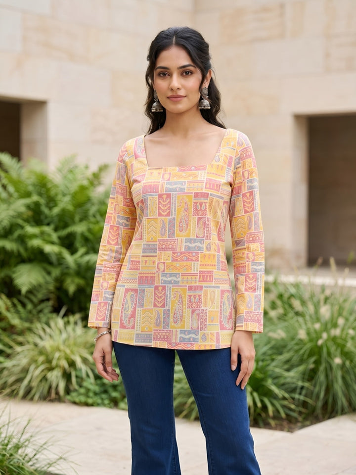 Printed Straight Tunic