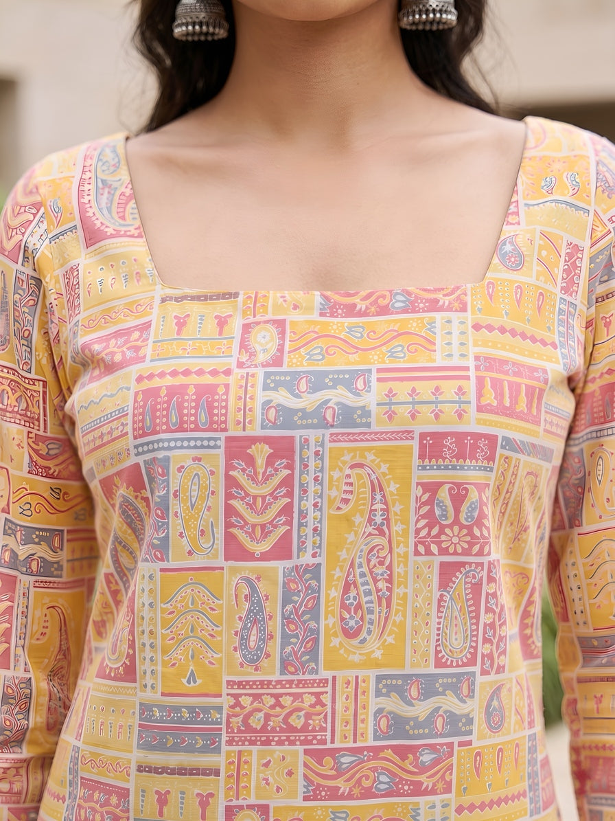 Printed Straight Tunic