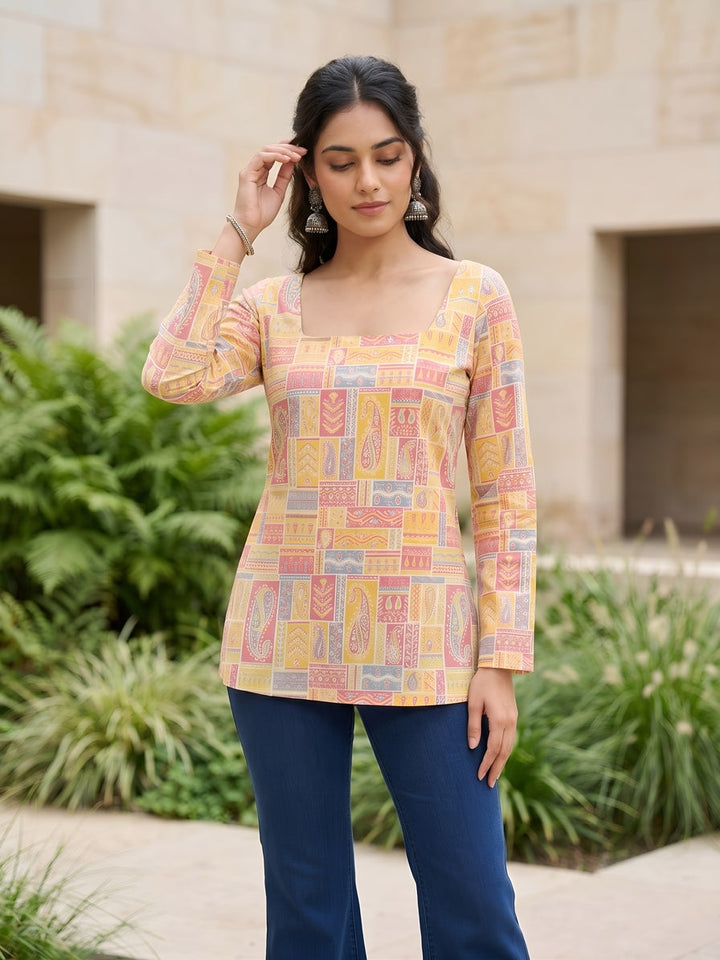 Printed Straight Tunic