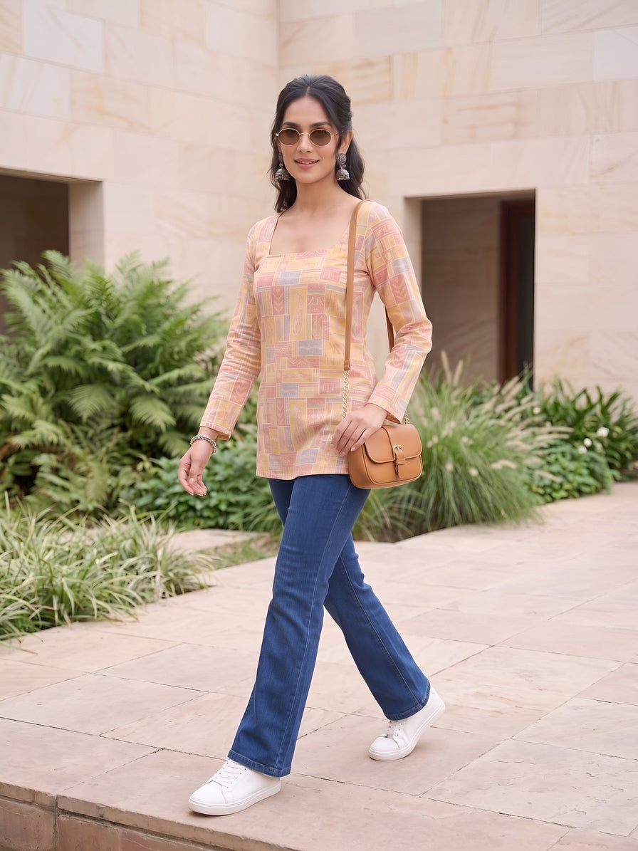 Printed Straight Tunic