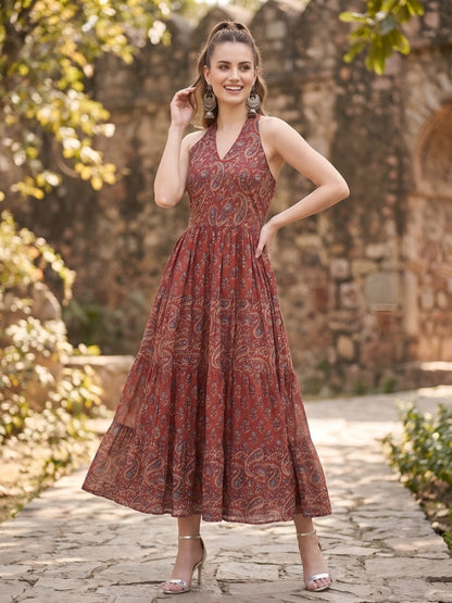 Ethnic Printed Dress