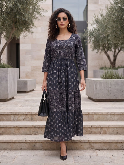Floral Printed Dress