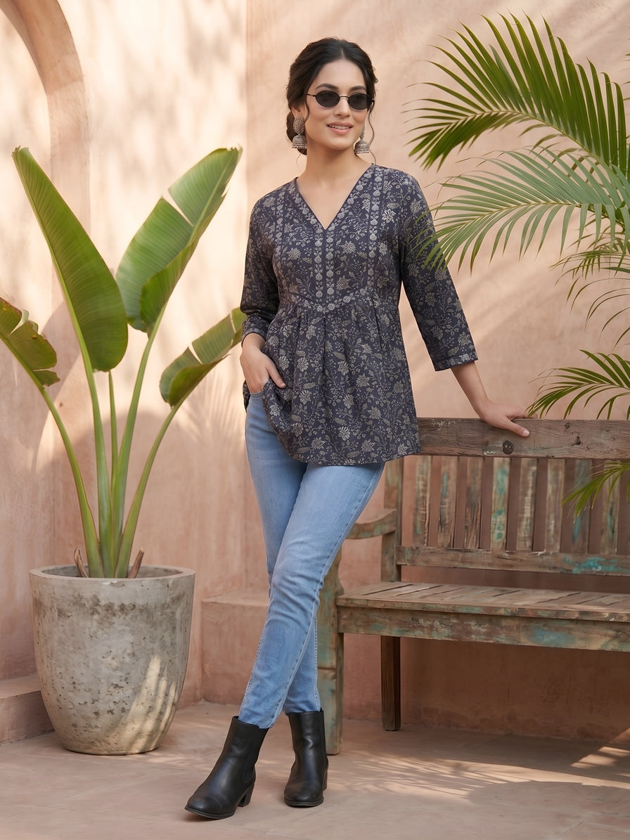 Printed Straight Tunic
