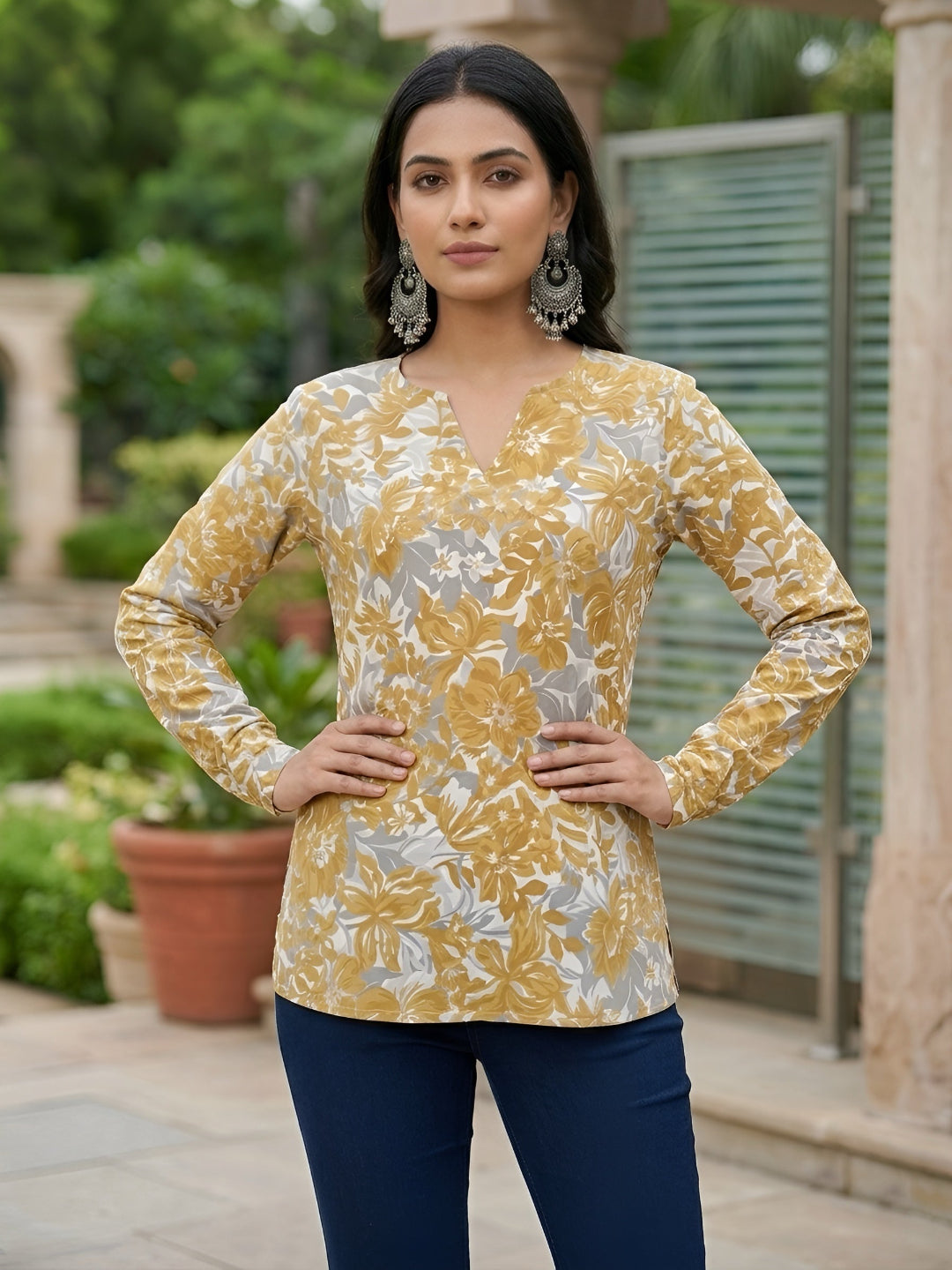 Printed Straight Tunic