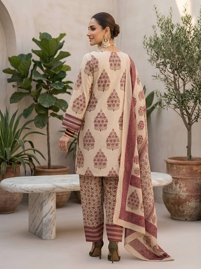 Printed Straight Kurta Set With Dupatta