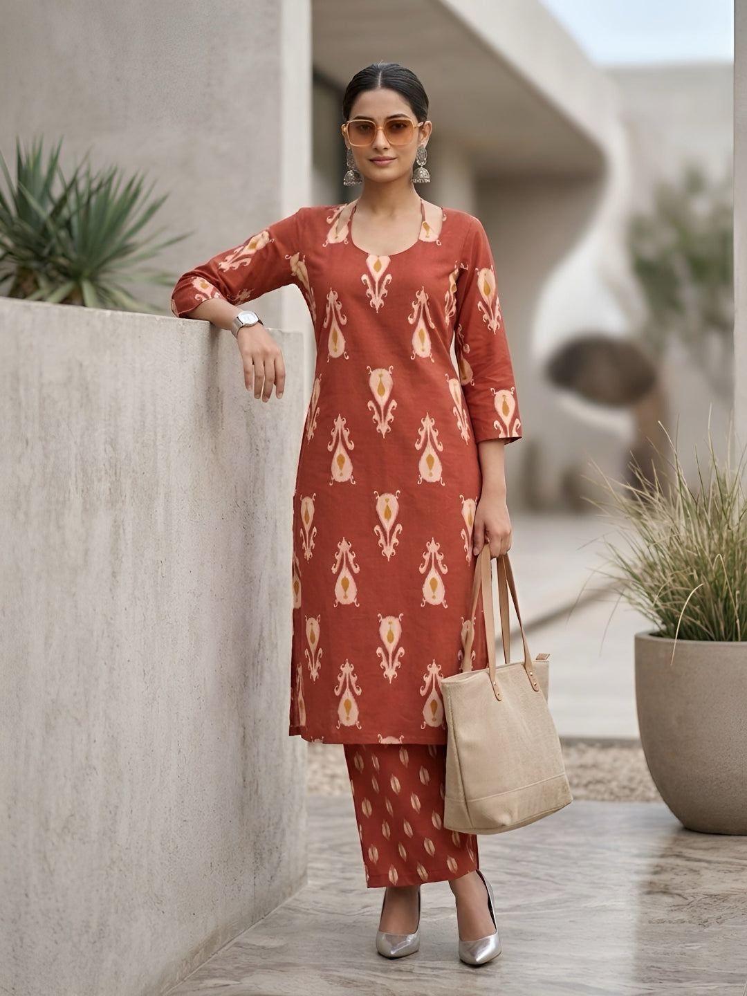 Printed Kurta Set