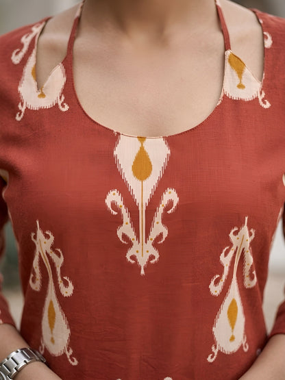 Printed Kurta Set