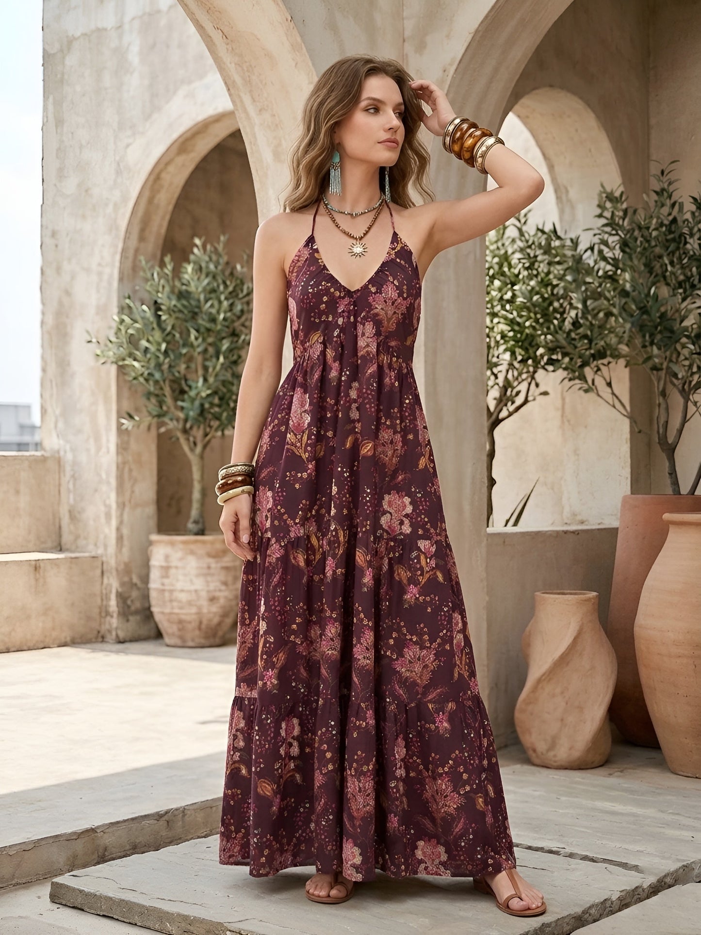 Printed Dress
