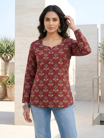 Printed Straight Tunic
