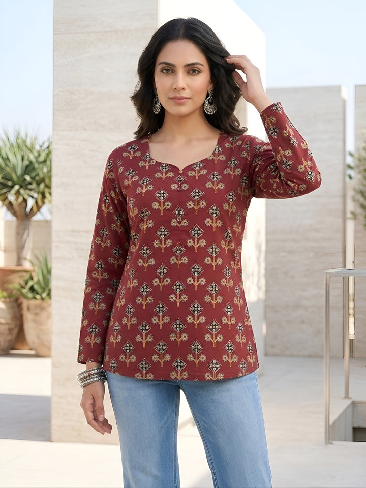 Printed Straight Tunic