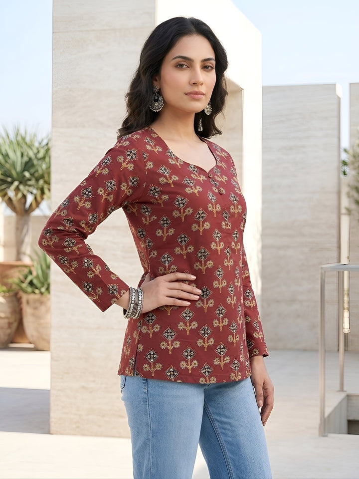 Printed Straight Tunic
