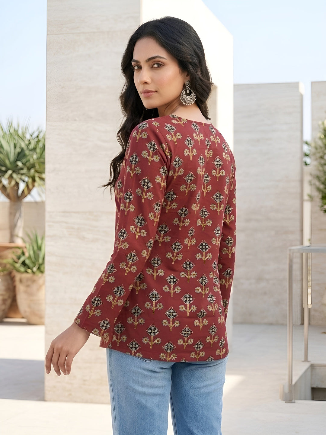 Printed Straight Tunic