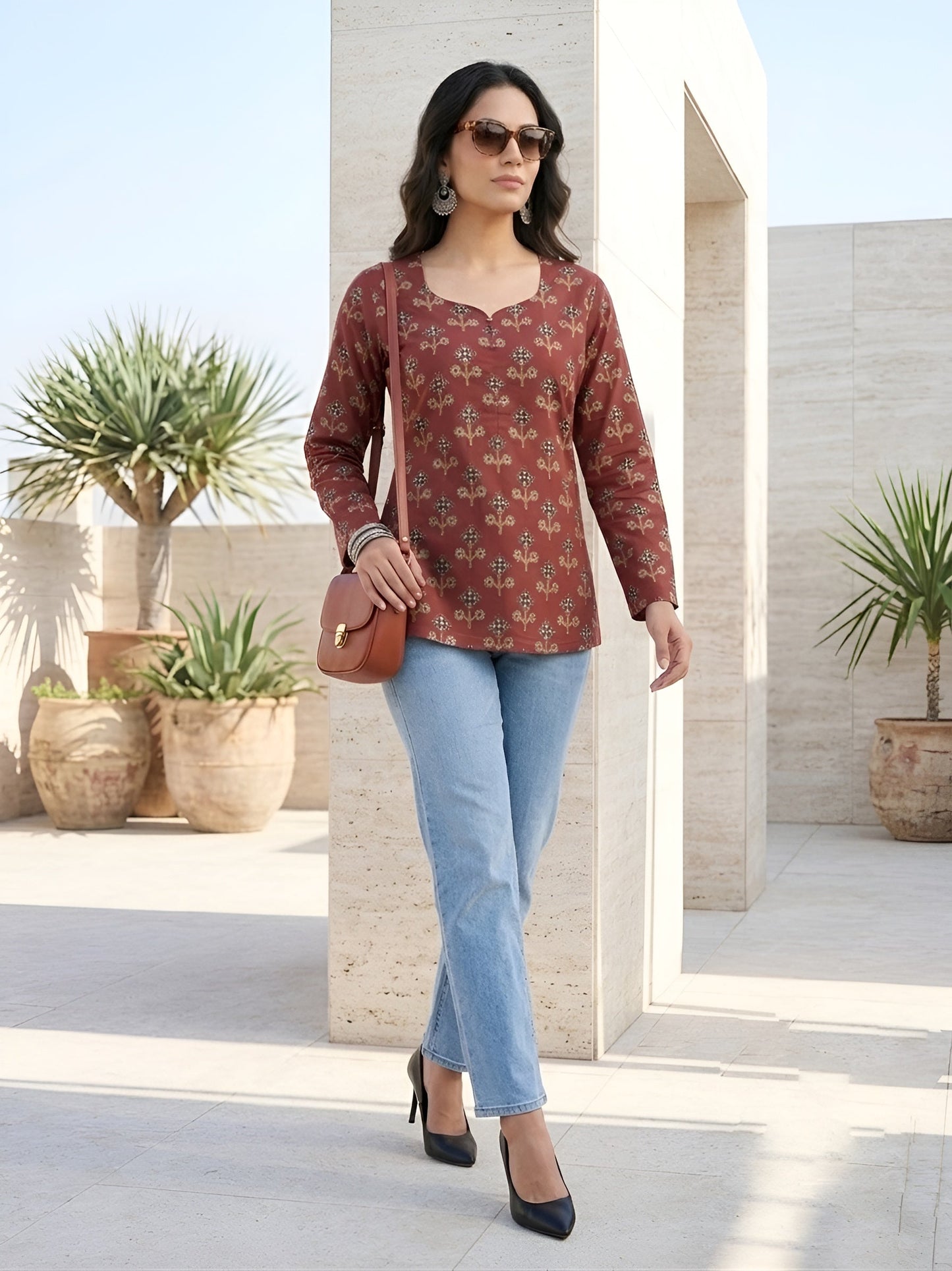 Printed Straight Tunic