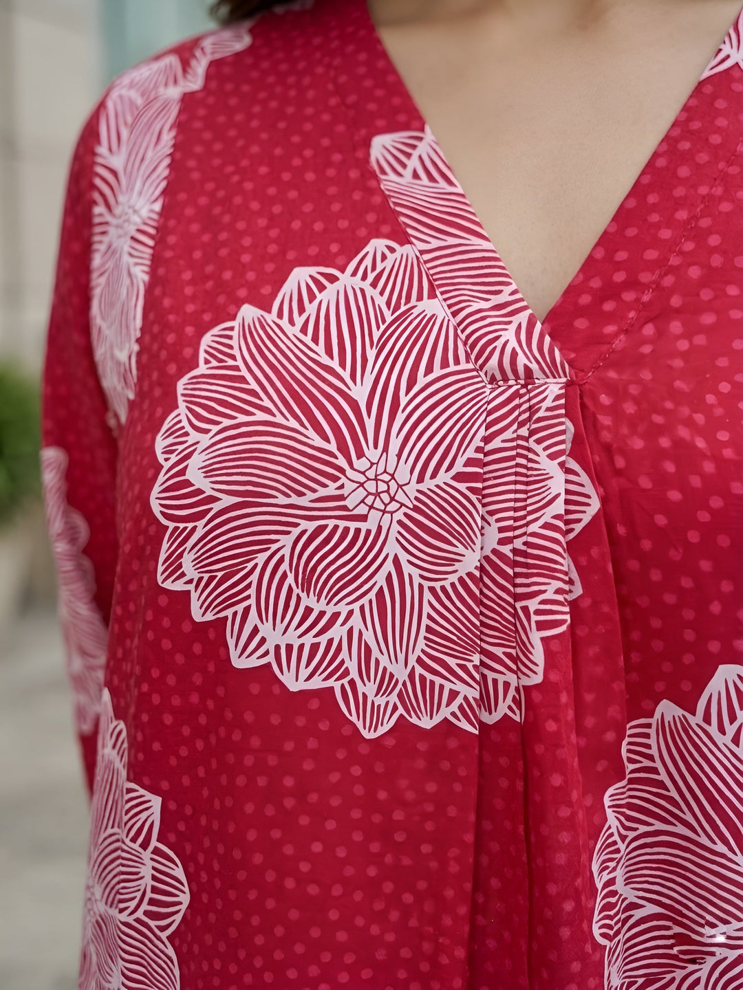 Printed  Two Piece Co-ord Set