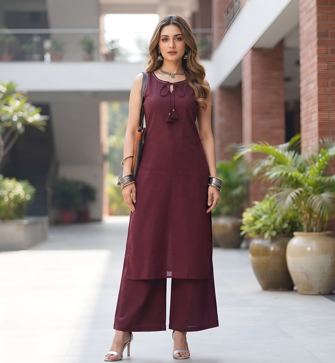 Solid Co-Ord Set