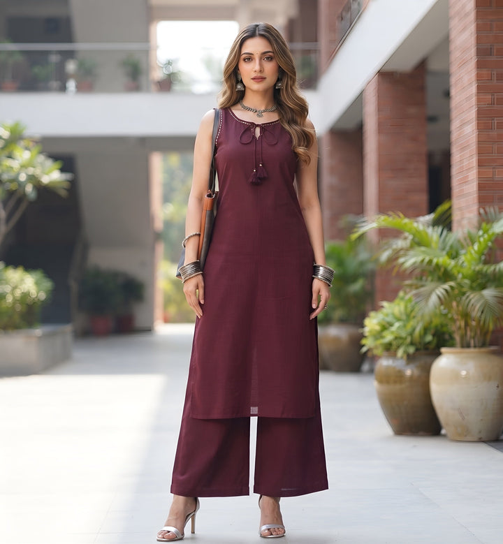 Solid Co-Ord Set