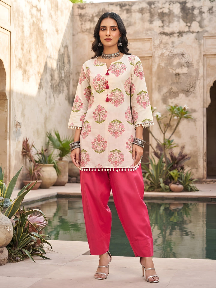 Printed Kurta Set