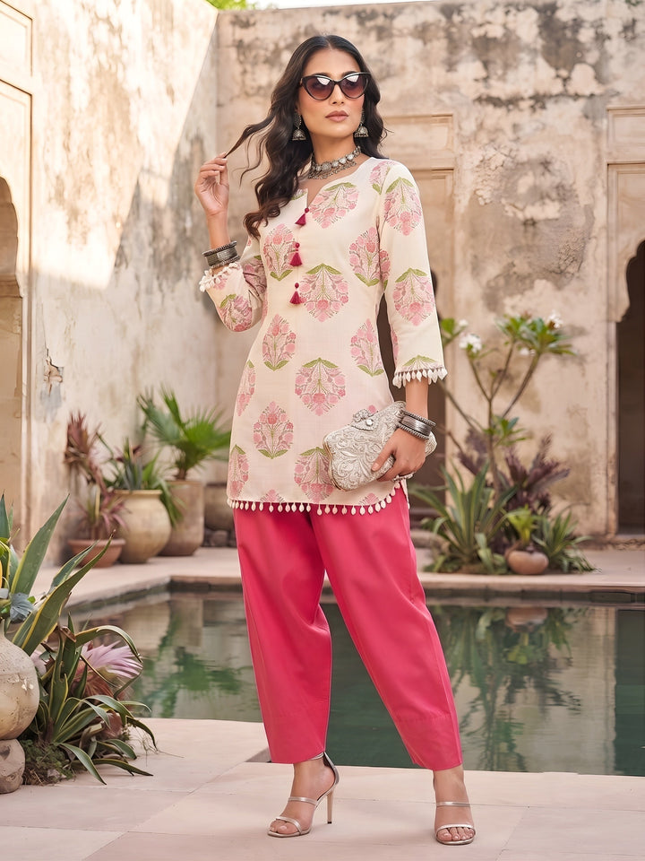 Printed Kurta Set