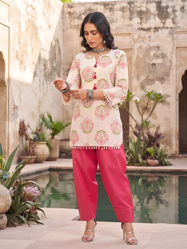 Printed Kurta Set