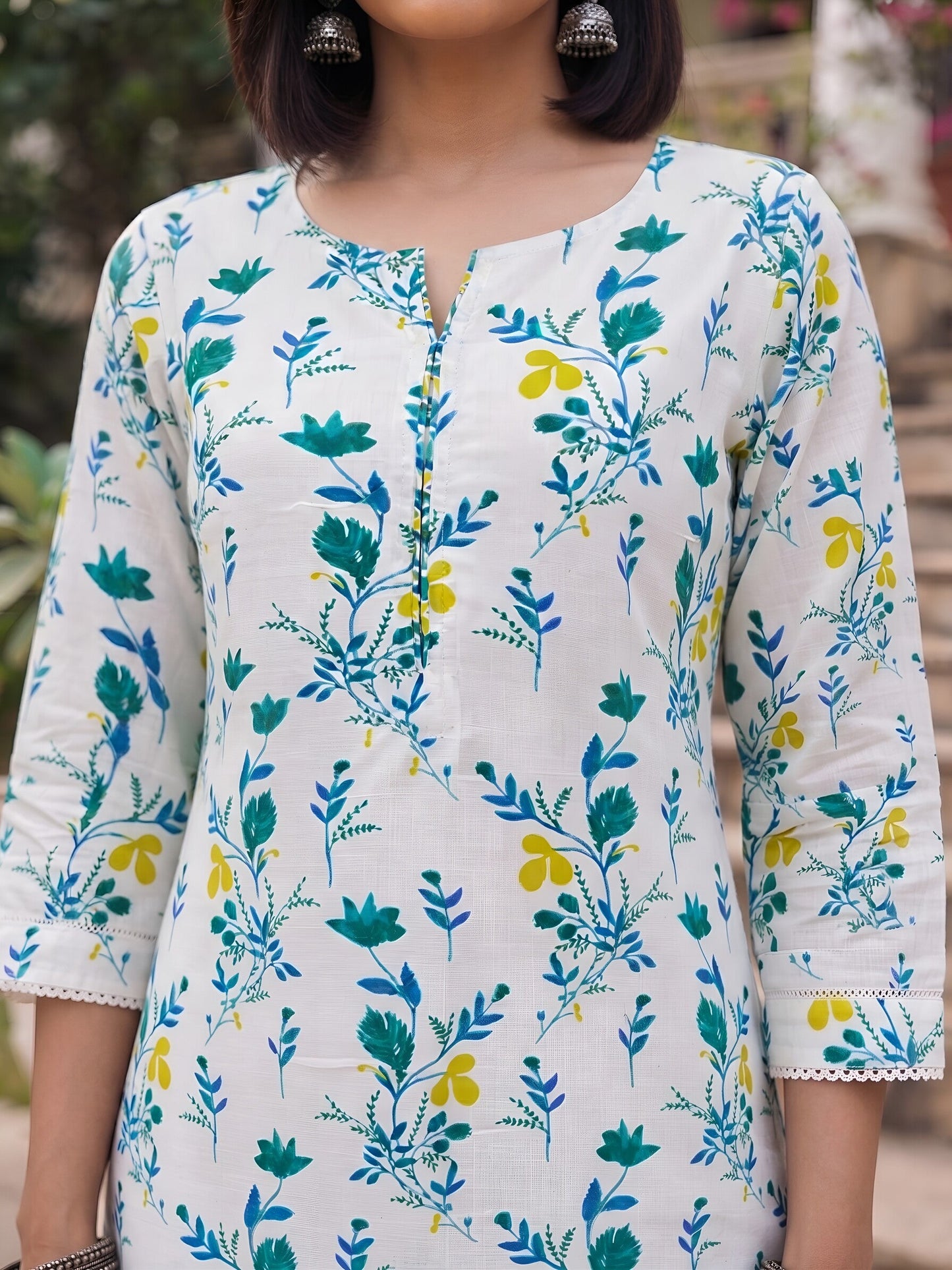 Printed Straight Two Piece Co-Ords Set