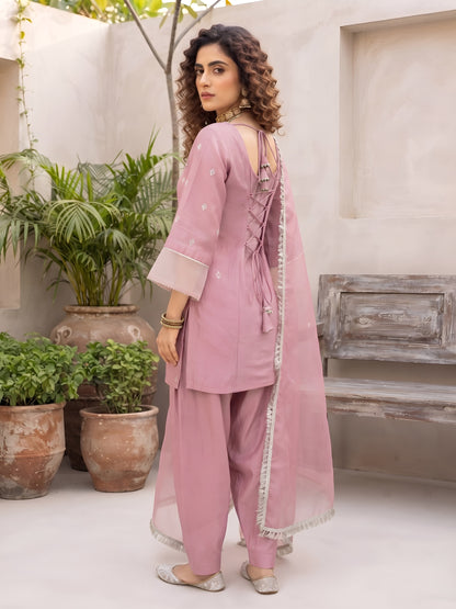 Kurta With Farshi Salwar & Dupatta