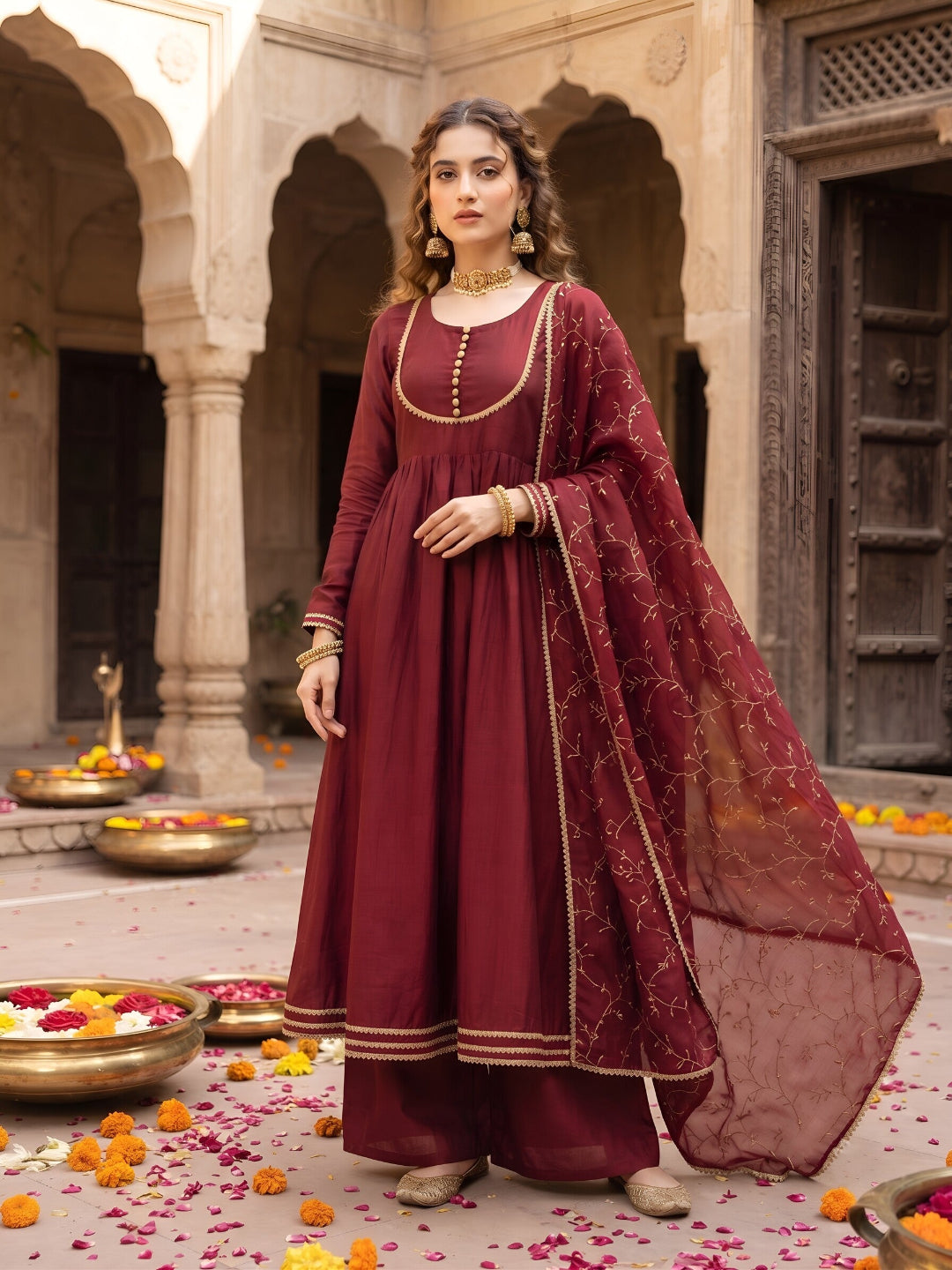 Kurta Set With Dupatta