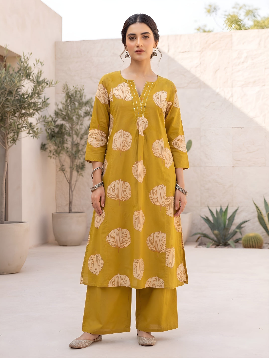 Straight Two Piece Co-Ords Set