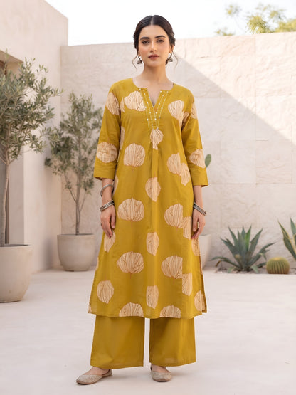 Straight Two Piece Co-Ords Set
