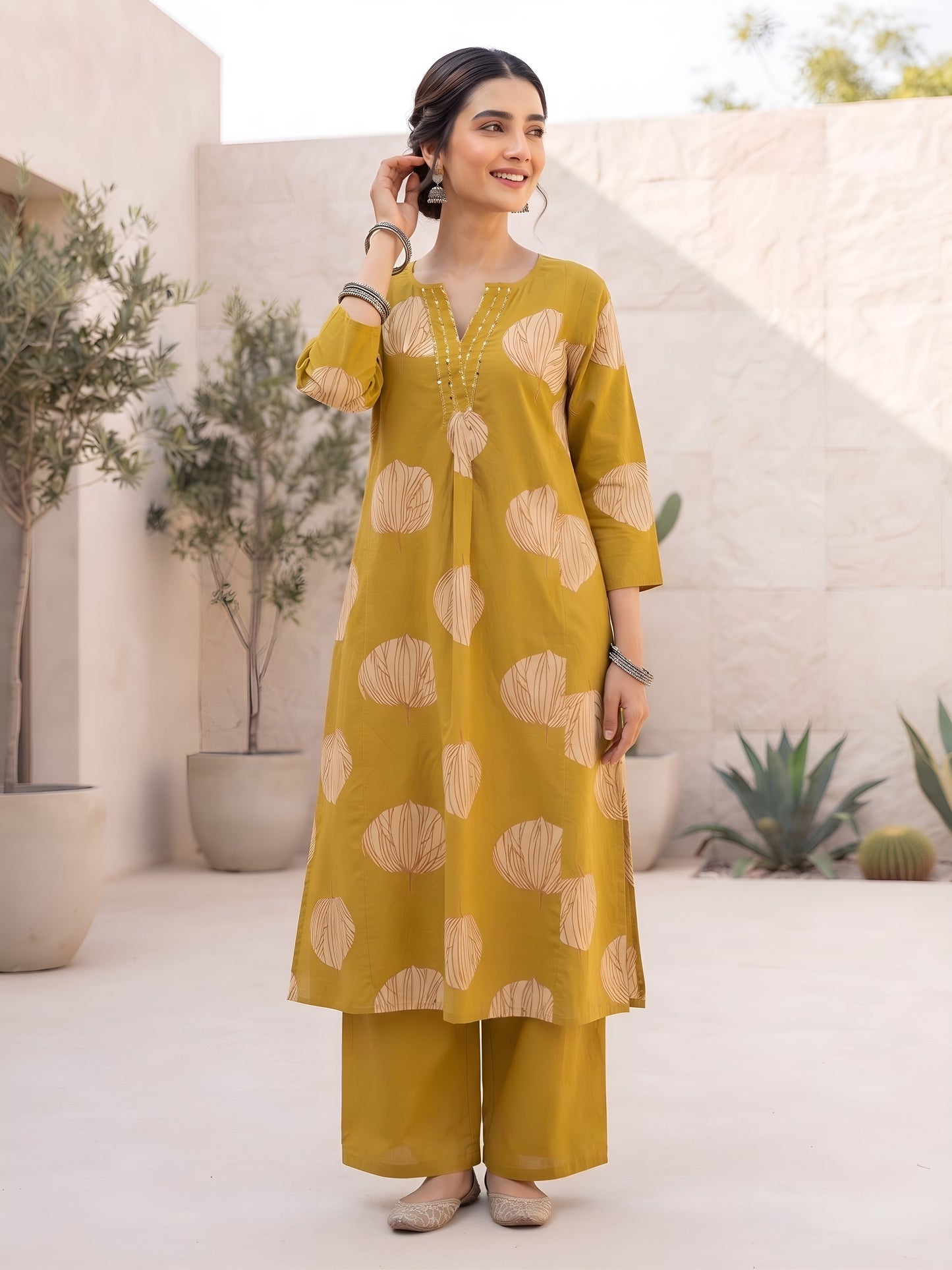 Straight Two Piece Co-Ords Set
