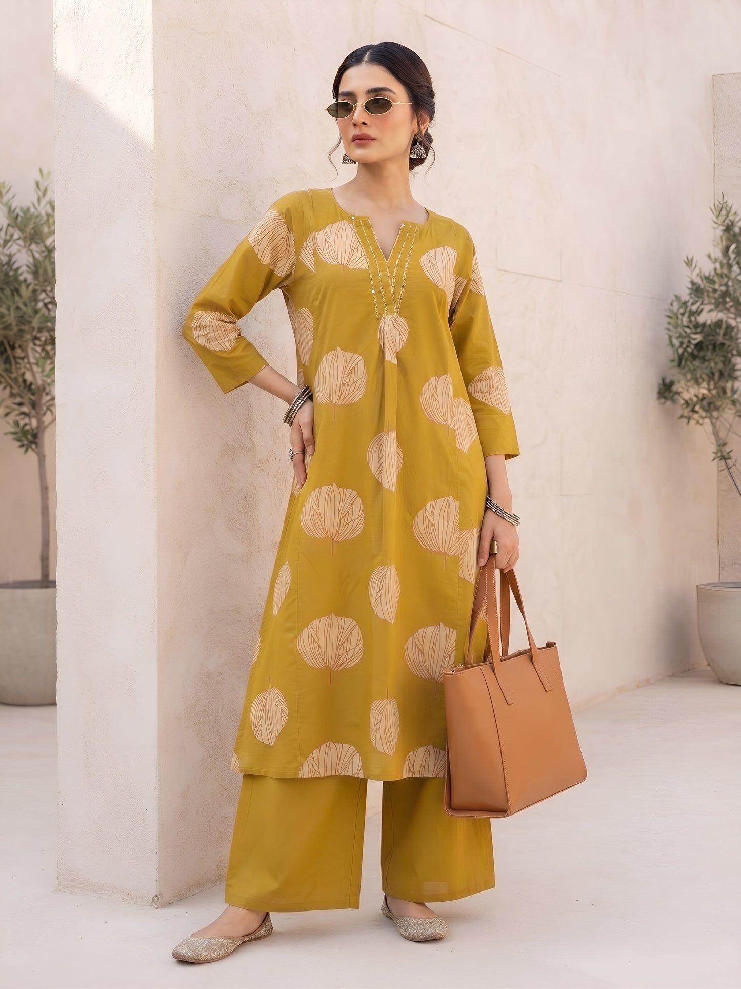 Straight Two Piece Co-Ords Set